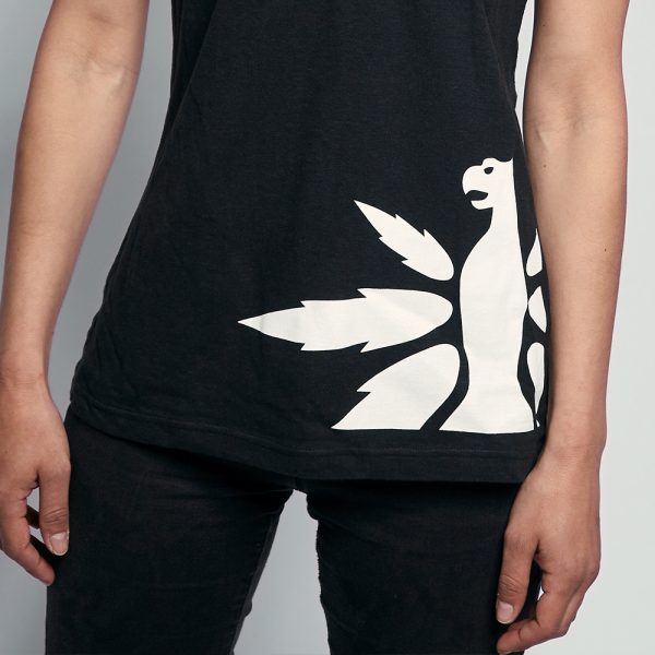 Premium Hanf-Adler T-Shirt Damen – Bild 2