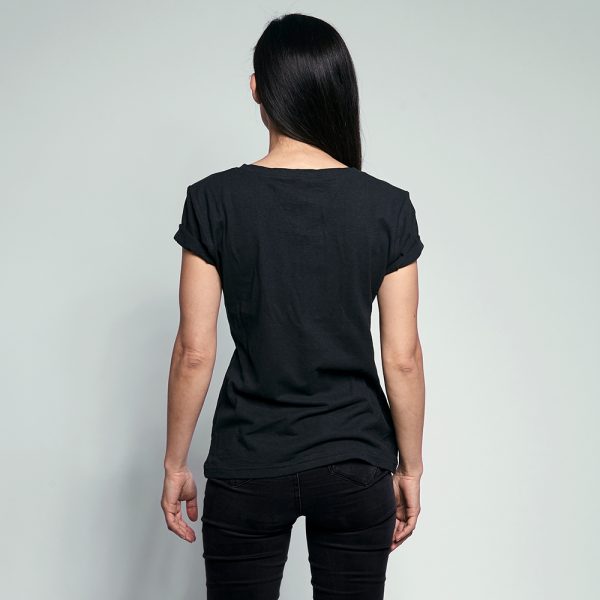 Premium Hanf-Adler T-Shirt Damen – Bild 3